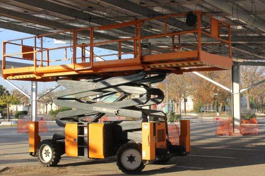 Faisceaux engins de chantier